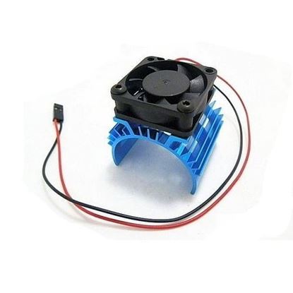 Picture of Metal Heat Sink 5V Cooling Fan For 1/10 Car 540 3650 Motor