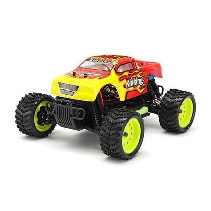 Picture of HSP 94186 1/16 2.4G 4WD Electric Power Rc Car Kidking Rc380 Motor Off-road Monster Truck RTR Toy