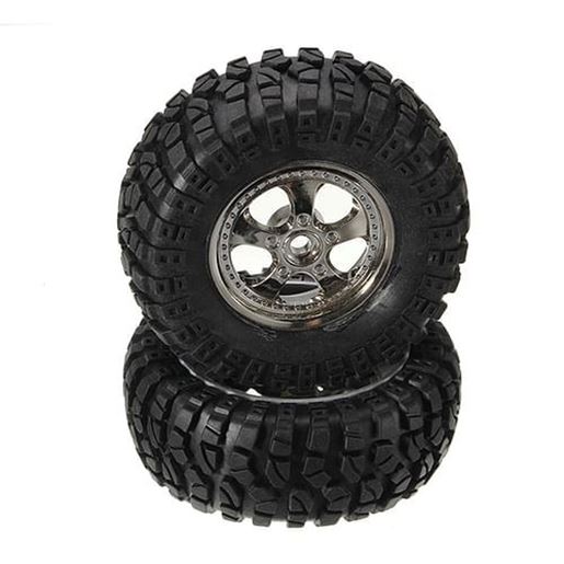 Picture of HBX 12891 1/12 Wheels Complete (2P) 12664 Original Tires RC Car Parts