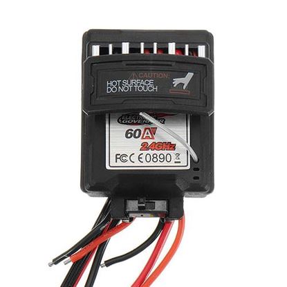 Picture of 60A 7.4V Brushed Speed Controller ESC For 9125 1/10 RC Car Parts No.25-ZJ07