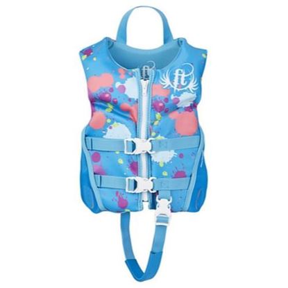 Picture of Full Throttle Child Life Jacket Rapid-Dry Flex-Back-Aqua