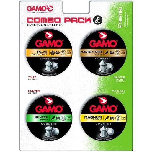 Picture of Gamo Combo Pack Assorted .22 Cal Hunting Pellets