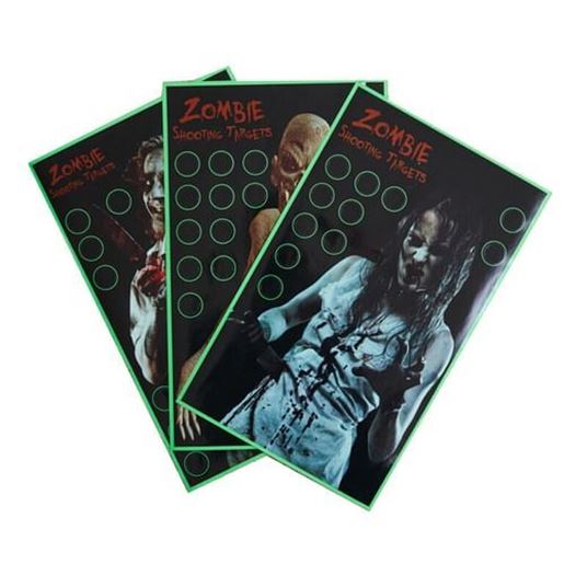 Picture of Bench Master Zombie Shooting Reactive Targets 9 Pack