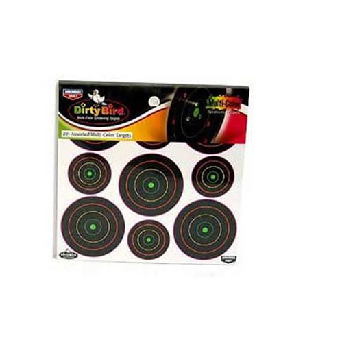 Picture of Birchwood Casey Dirty Bird Targets, 2" & 3" Targets, 180ct