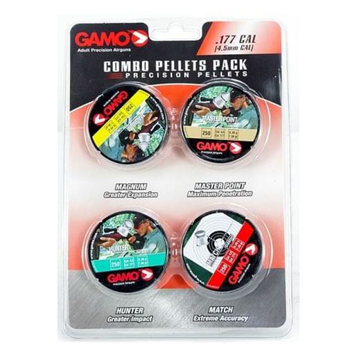 Picture of Gamo Combo Pack 1000 Assorted .177 Cal Hunting Pellets