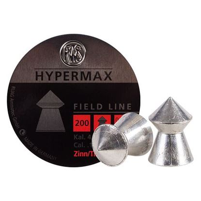 Picture of RWS HyperMAX .177 Caliber, 5.2 Grains, Pointed, 200 ct