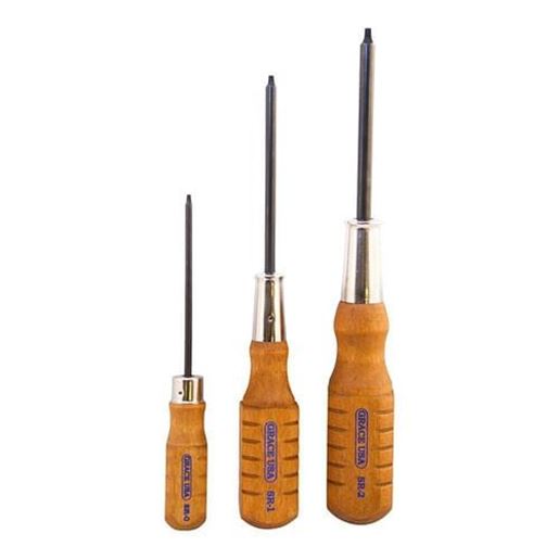 Picture of Grace USA 3 Piece Square Recess Screwdriver Set