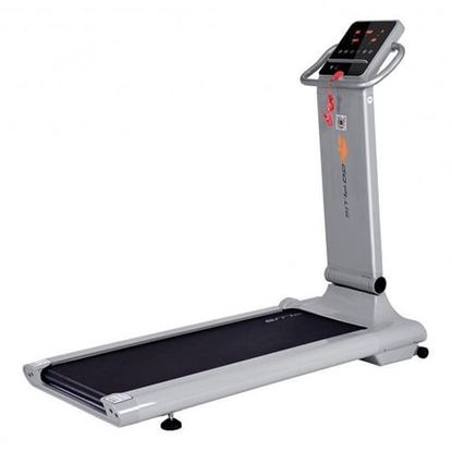 Picture of 1.5HP LED Folding Exercise Fitness Running Treadmill with USB MP3-Silver - Color: Silver Gray