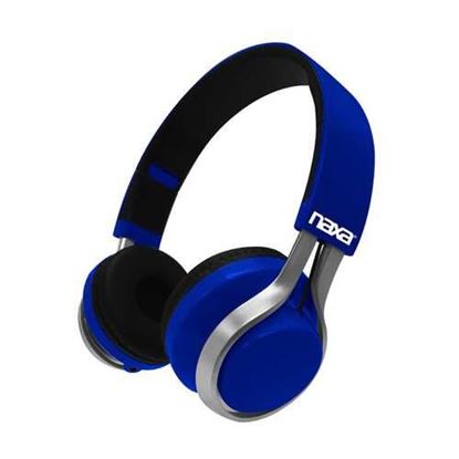 Picture of Naxa  METRO GO BluetoothÂ® Wireless Headphones - Blue