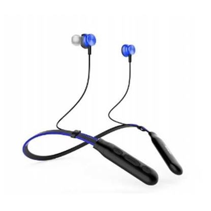 Picture of Bluetooth Neckband Earphones with Magnet in Blue