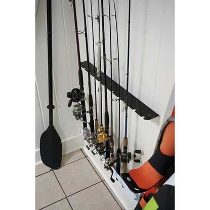 Picture of Wall Mount Fishing Rod Holder