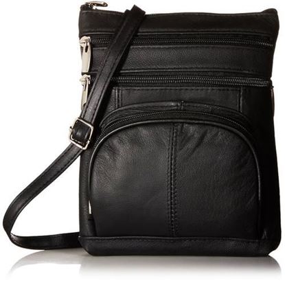 Picture of AFONiE Genuine Fashion Geneva Genuine Leather Cross-body Bag