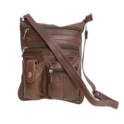 Picture of Unisex Fashionable Crossbody Genuine Leather Bag - CH-026