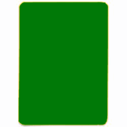 Picture of Cut Card - Poker - Green