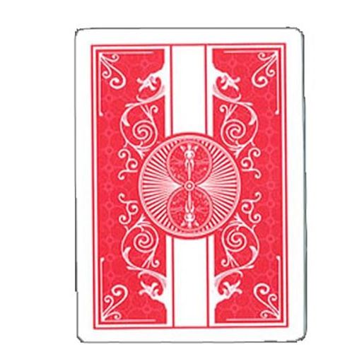 Picture of 100% Plastic Bicycle Prestige Red Poker Size Playing Cards