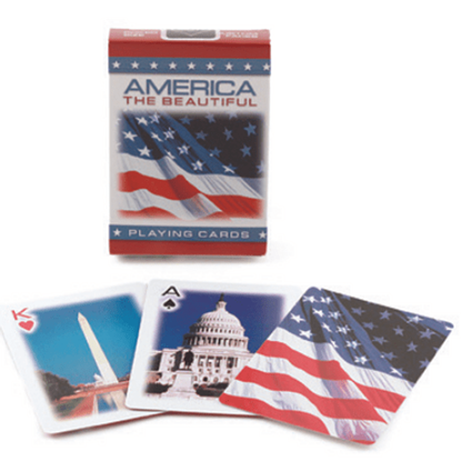 Picture of Bicycle American Flag, 6 Decks