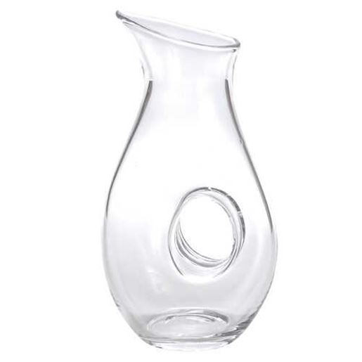 Picture of Mouth Blown Lead Free Crystal Pitcher  28 oz