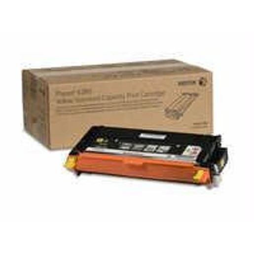 Picture of STANDARD CAPACITY YELLOW TONER CARTRIDGE (2,200 PAGES) FOR PHASER 6280