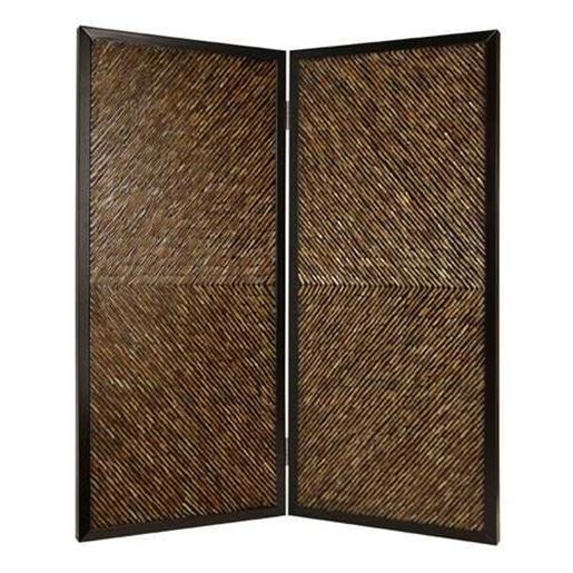 Picture of 1" x 63" x 84" Multi Color Wood  Screen