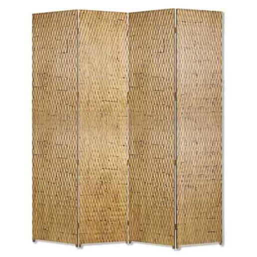 Picture of 1" x 84" x 84" Gold Wood  Screen