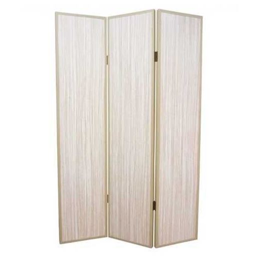 Picture of 1" x 47" x 71" Beige Wood  Screen