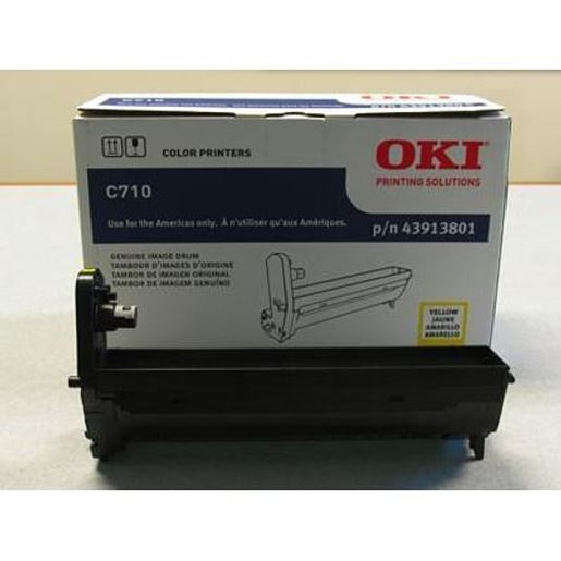 Picture of OKI YELLOW IMAGE DRUM FOR C710N, C710DN, C710DTN - 30K