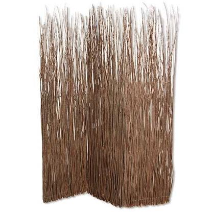 Picture of 1" x 63" x 84" Brown Willow Adirondack  Screen