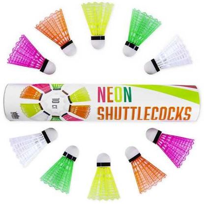 Picture of Neon Plastic Shuttlecocks