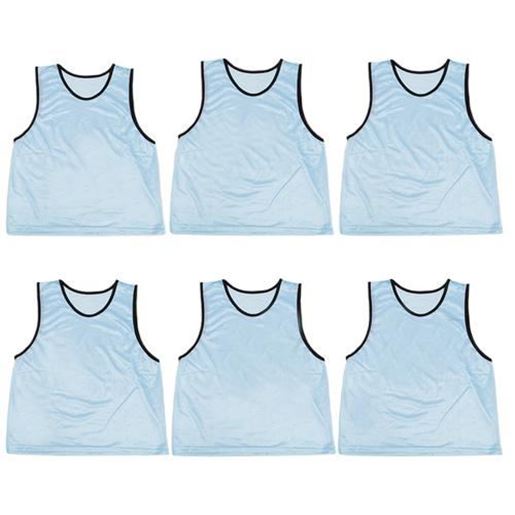 Picture of 6-pack Adult Scrimmage Pinnies, Light Blue