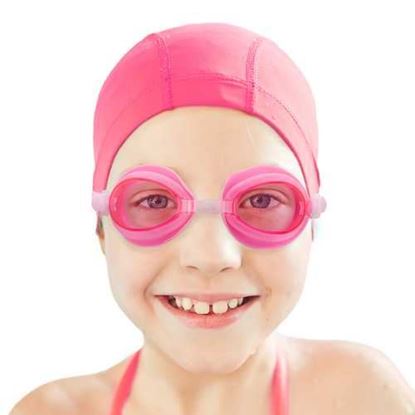 Picture of Kids Swim Goggles & Case, Pink