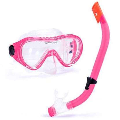 Picture of Junior Semi-Dry Diving & Snorkel Set, Pink