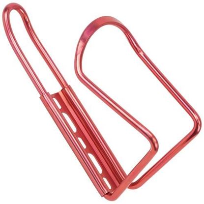 Picture of Anodized Aluminum Bicycle Bottle Cage, Red