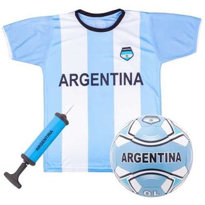 Picture of Argentina Kids Soccer Kit - Medium