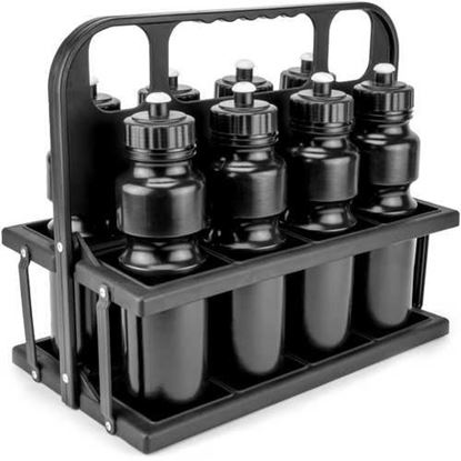 Picture of 8-Bottle Carrier with 8 Water Bottles