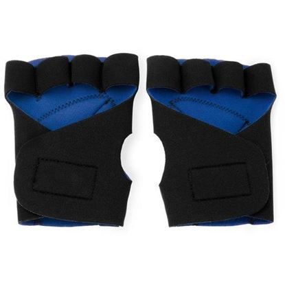 Picture of Half Finger Padded Cycling Gloves, Blue