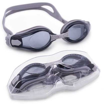 Picture of Clear Swimming Goggles with Case, Gray