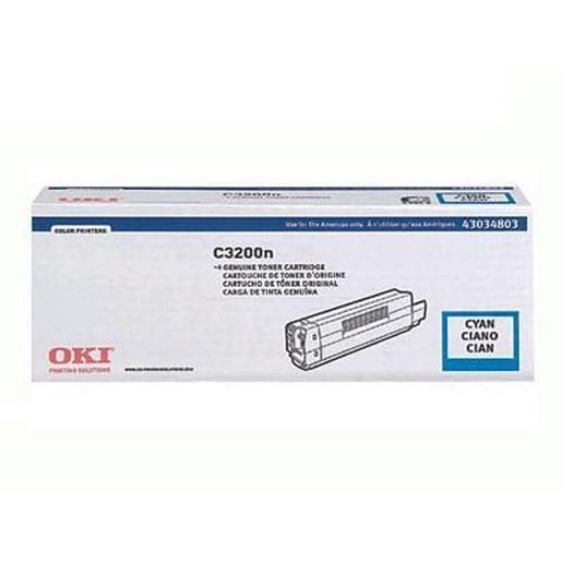 Picture of OKI CYAN TONER FOR C3200N - 1.5K YIELD