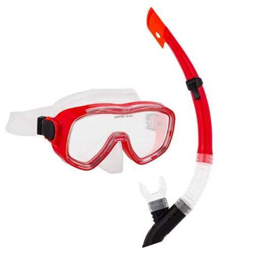 Picture of Adult Semi-Dry Diving & Snorkel Set, Coral