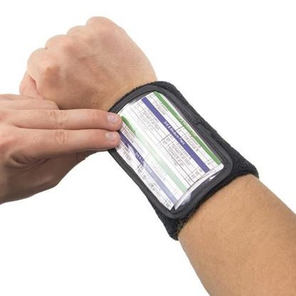 Picture of Quarterback Playbook Wristband, 4.75" Small