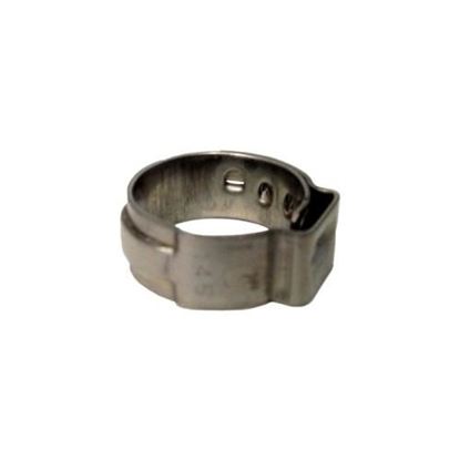 Picture of 9/16" Open Pinch Hose Clamp (.472" - 9/16") 100/Ba