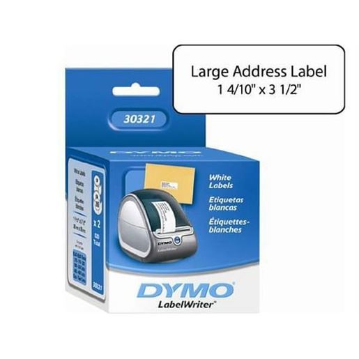 Picture of LABELS - ADDRESS LABELS ( 260 PER SHEET/ROLL) - WHITE