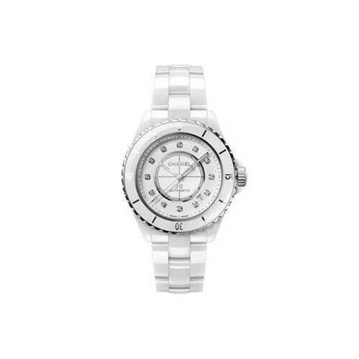 Picture of Chanel H5705 J12 Diamond White Dial Ladies Watch