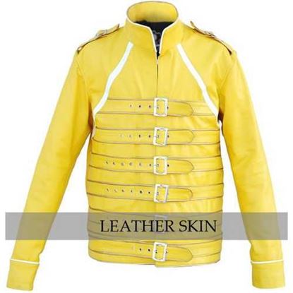 Picture of Yellow Leather Jacket