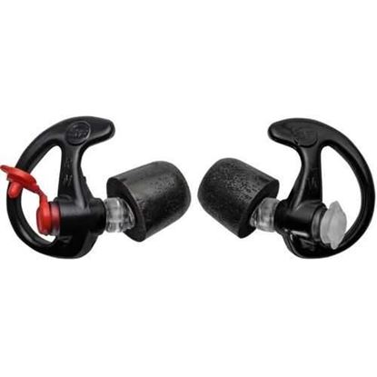 Picture of SureFire Comply Foam Tipped Filtered Earplugs Med 25 Pr Blk