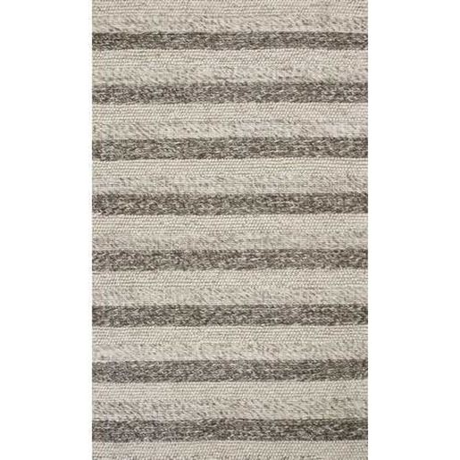 Picture of 9' x 13' Wool Grey or  White Area Rug