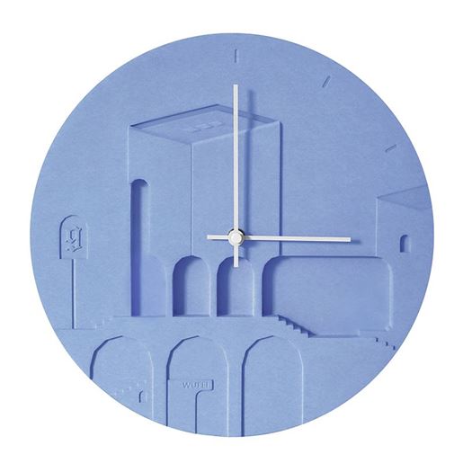 Picture of Color: Blue, style: 01style - No Non Creative Cement Wall Clock Nordic Fashion Personality