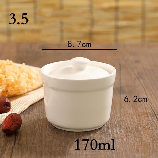 Picture of Color: White, Size: 5 inch - Hotel Catering Bird's Nest Stew Cup