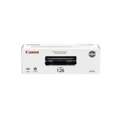 Picture of CARTRIDGE 126 BLACK TONER - FOR CANON IMAGECLASS LBP6200D - CRG126 - EST. YIELD