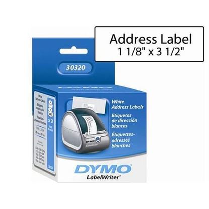 Picture of LABELS - ADDRESS LABELS - WHITE - 1.1 IN X 3.5 IN