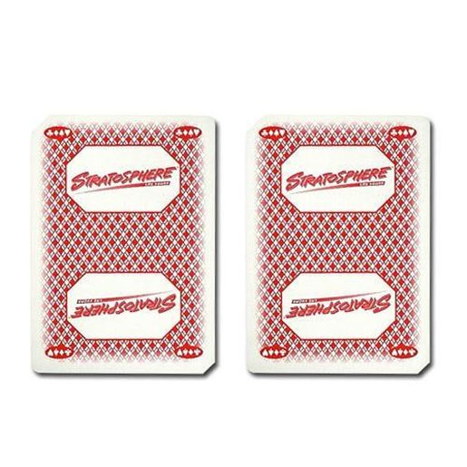 Picture of Single Deck Used in Casino Playing Cards - Stratosphere